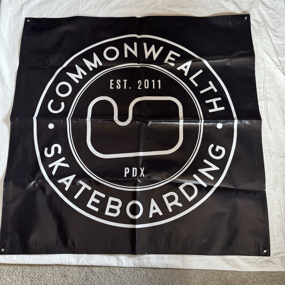 Commonwealth Skateboarding Banner  2011 PDX